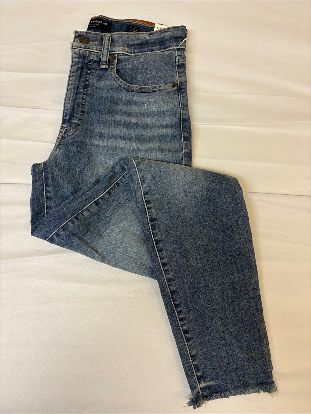 High Rise Distressed Raw HemJean  Lucky Brand NWT Sz 4